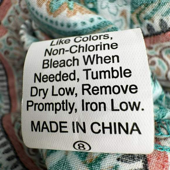 RUSTTYDUSTTY Women's 3XL Long Floral Kimono Robe Swimwear Cover Up Resort Boho - Picture 6 of 11